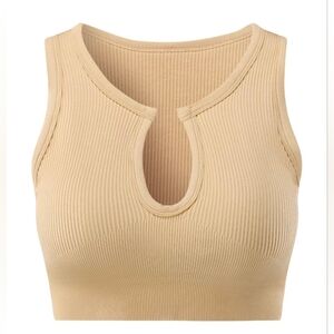 HeyShape Shape Me Up Crop Top Beige XL NWT